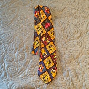 Absolut Vodka 58” colorful silk graphic necktie